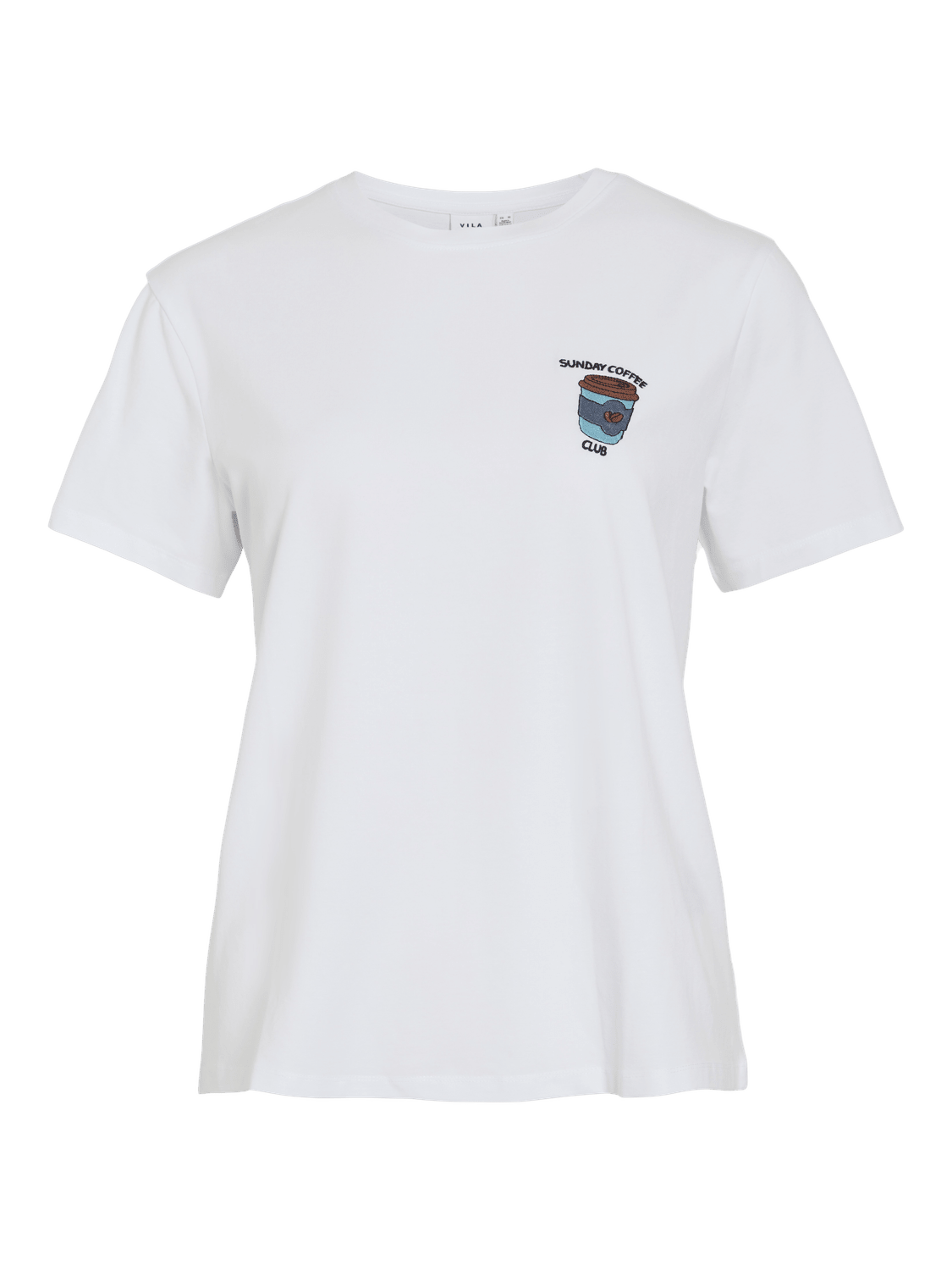 VINORA T-Shirt - Bright White - VERO MODA & VILA Bergvik